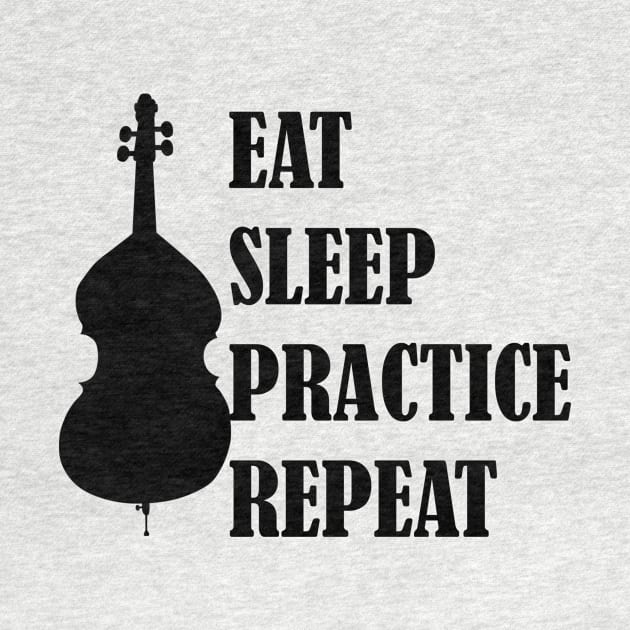 Eat Sleep Practice Repeat: Bass by GeneticRambles